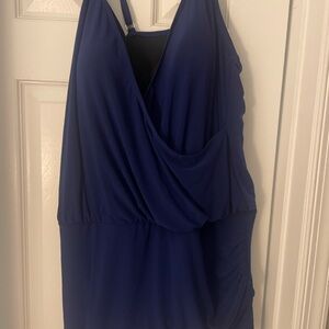 Elegant Blue Swimsuit